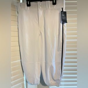Men's White Baseball Pants